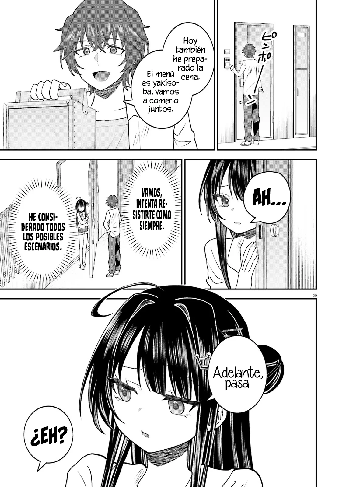 Ore no Haitoku Meshi wo Onedari Sezu ni Irarenai, Otonari no Top Idol-sama Capítulo 3 - Page 12