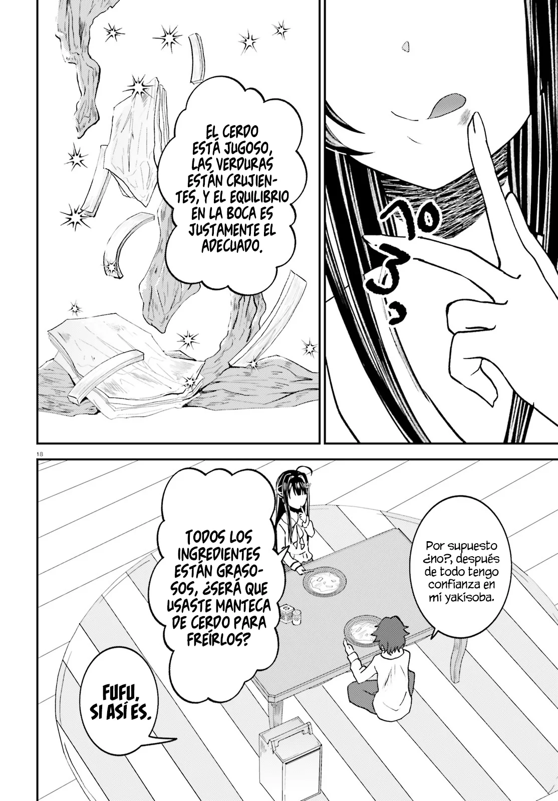 Ore no Haitoku Meshi wo Onedari Sezu ni Irarenai, Otonari no Top Idol-sama Capítulo 3 - Page 21