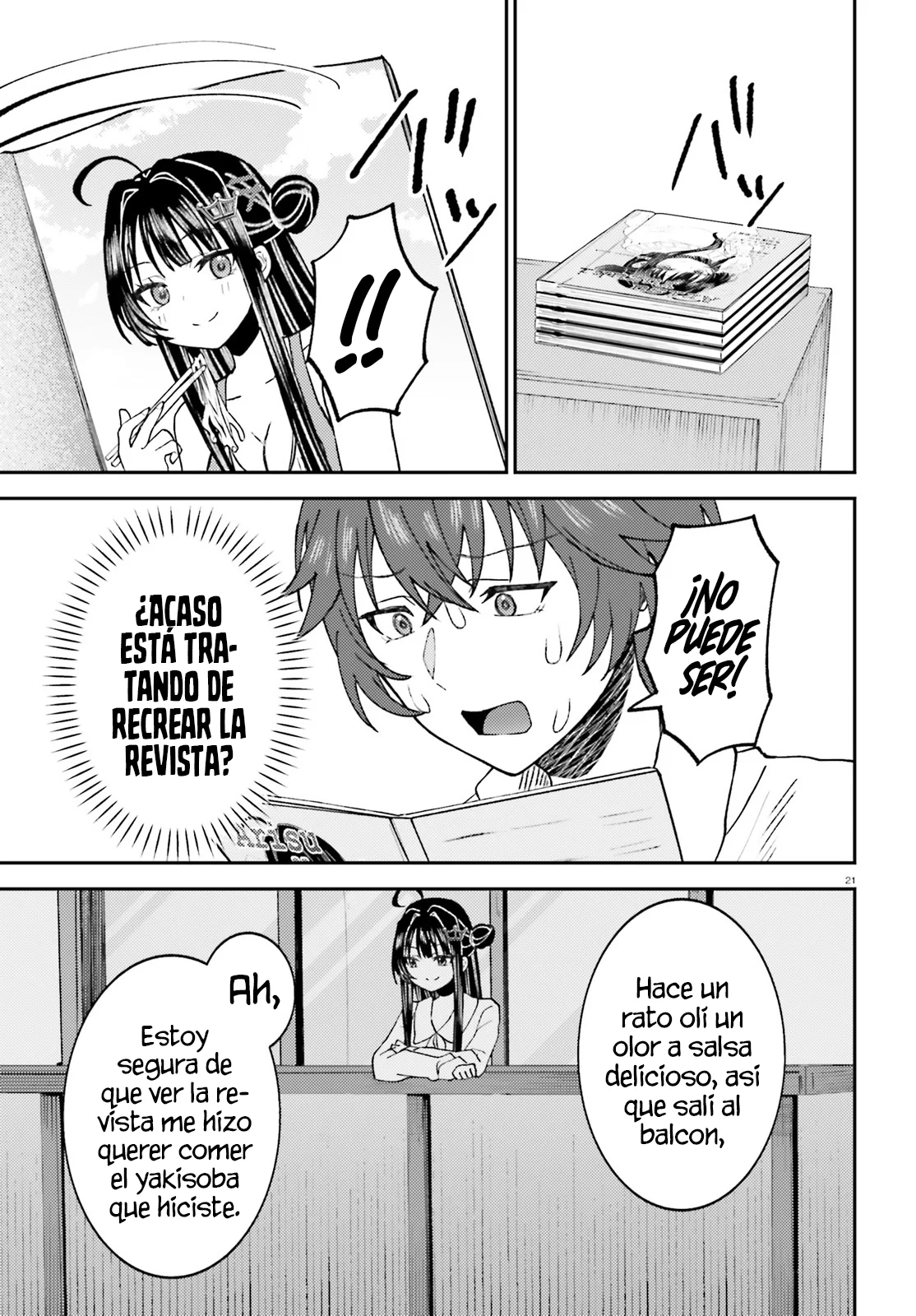Ore no Haitoku Meshi wo Onedari Sezu ni Irarenai, Otonari no Top Idol-sama Capítulo 3 - Page 24