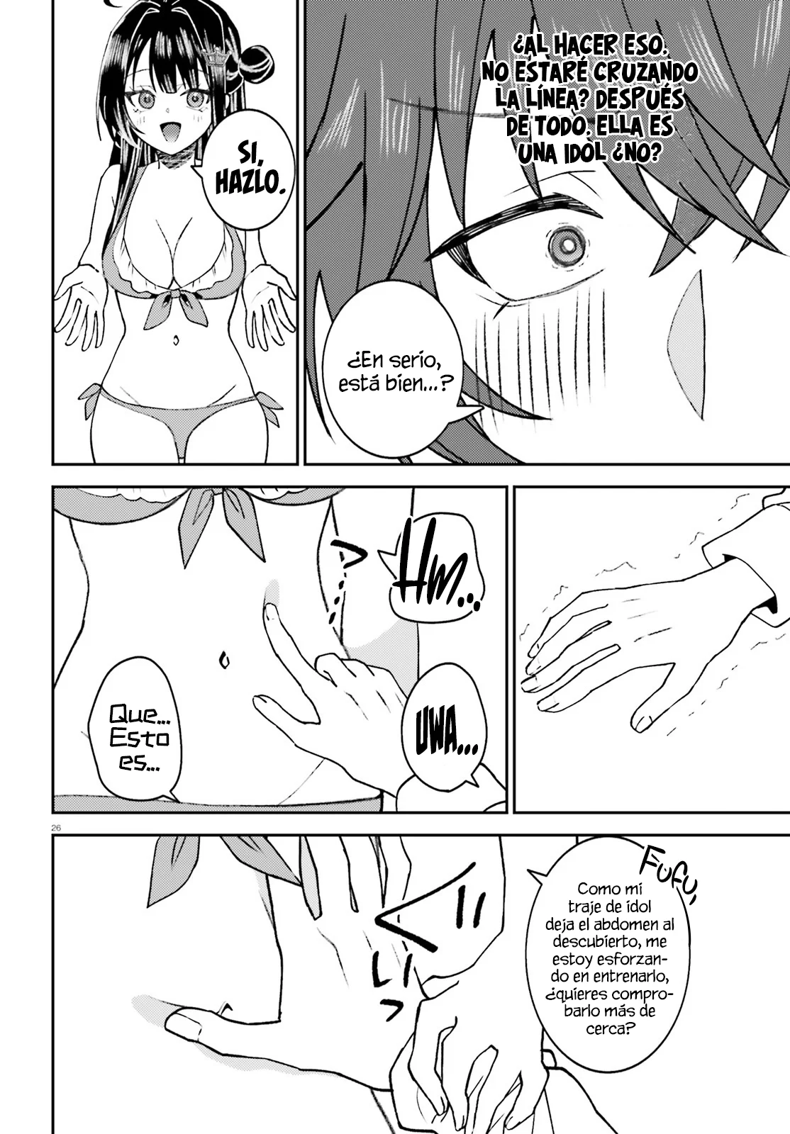 Ore no Haitoku Meshi wo Onedari Sezu ni Irarenai, Otonari no Top Idol-sama Capítulo 3 - Page 29