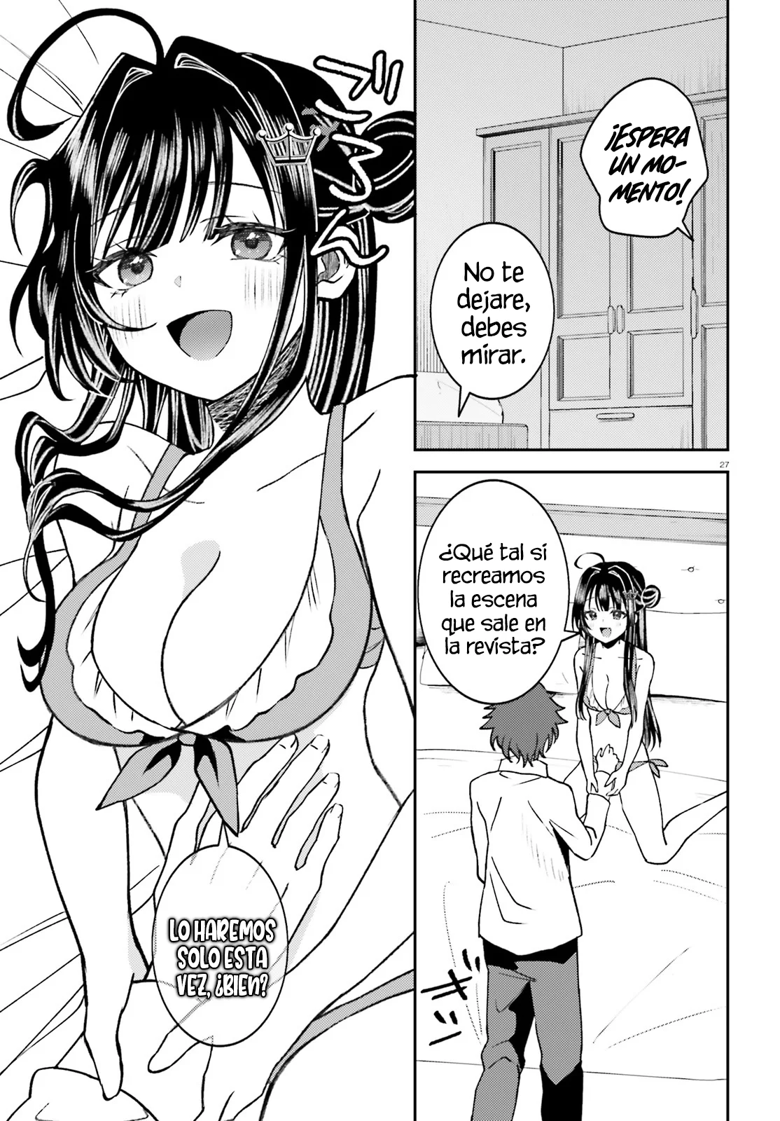 Ore no Haitoku Meshi wo Onedari Sezu ni Irarenai, Otonari no Top Idol-sama Capítulo 3 - Page 30