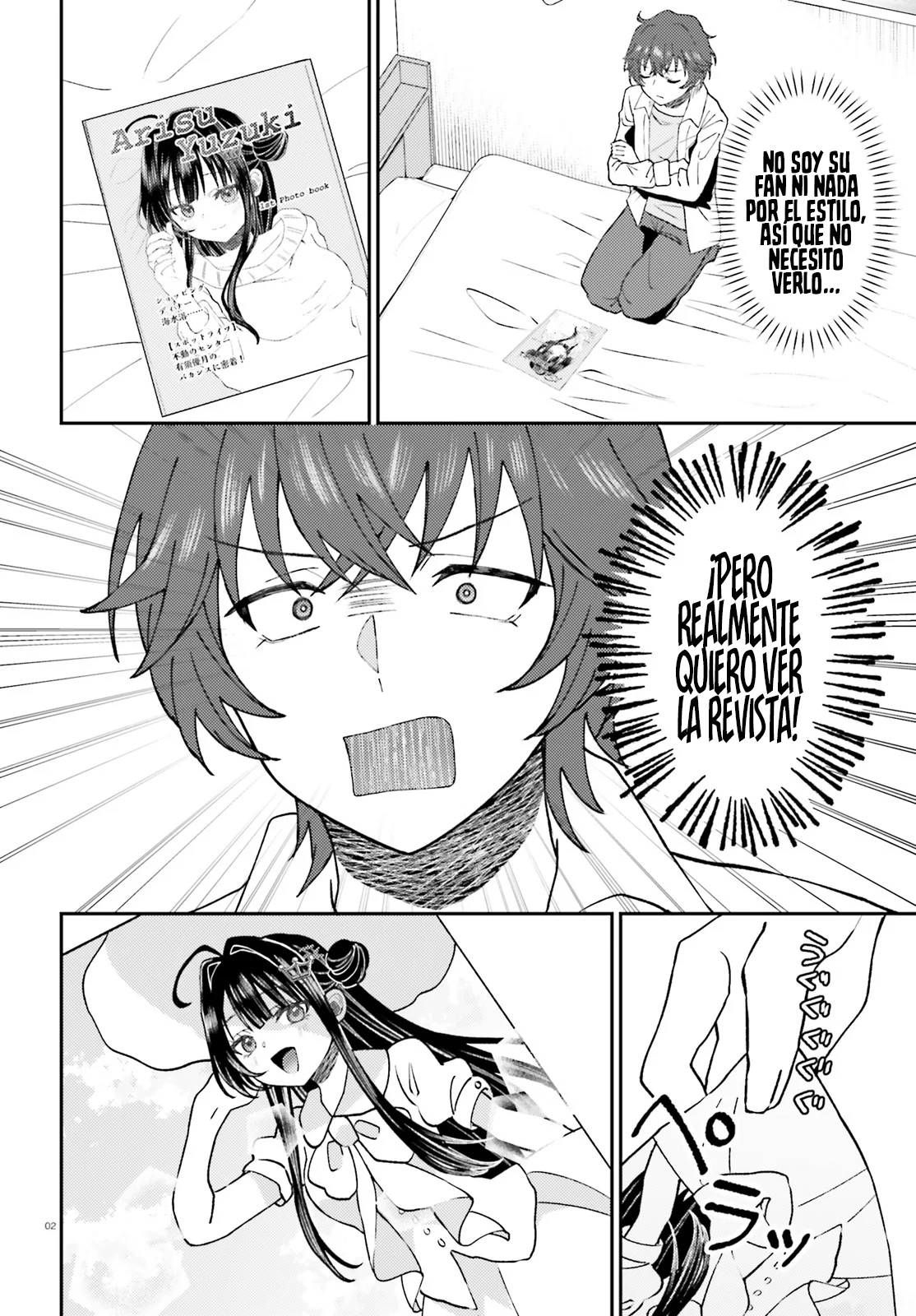 Ore no Haitoku Meshi wo Onedari Sezu ni Irarenai, Otonari no Top Idol-sama Capítulo 3 - Page 5