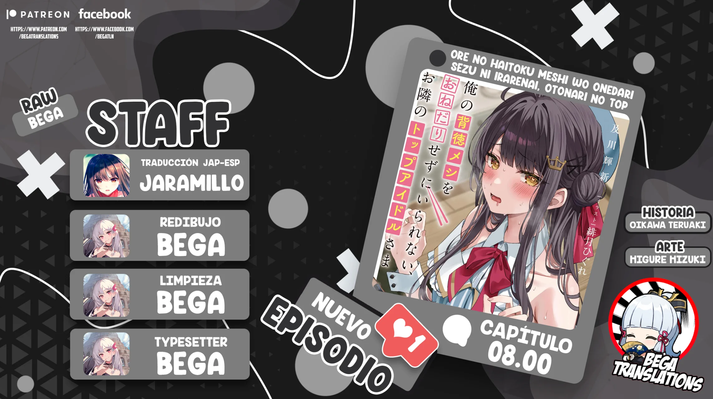 Ore no Haitoku Meshi wo Onedari Sezu ni Irarenai, Otonari no Top Idol-sama Capítulo 8 - Page 1