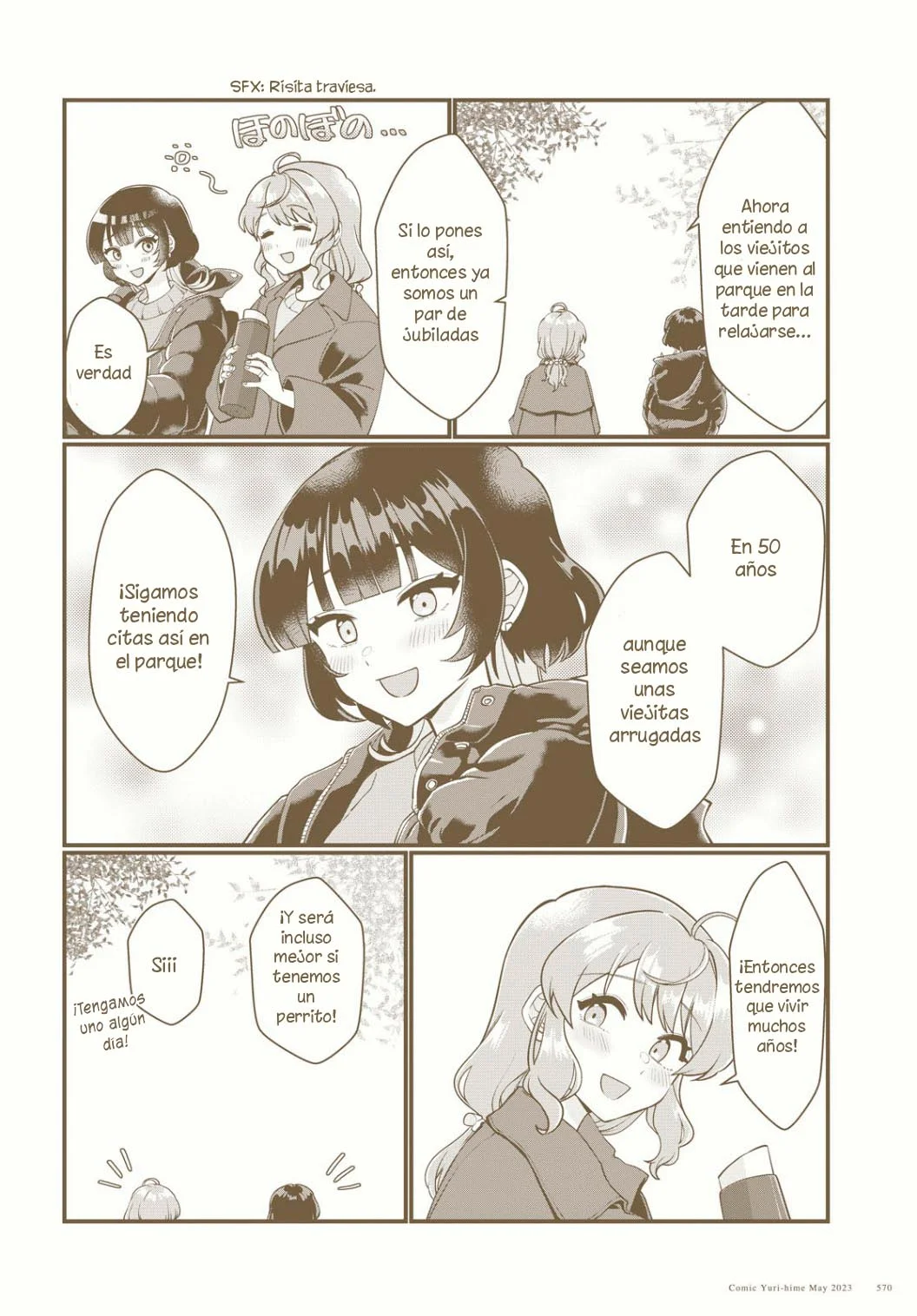Koharu to Minato: Watashi no Partner wa Onna no Ko Capítulo 8 - Page 5