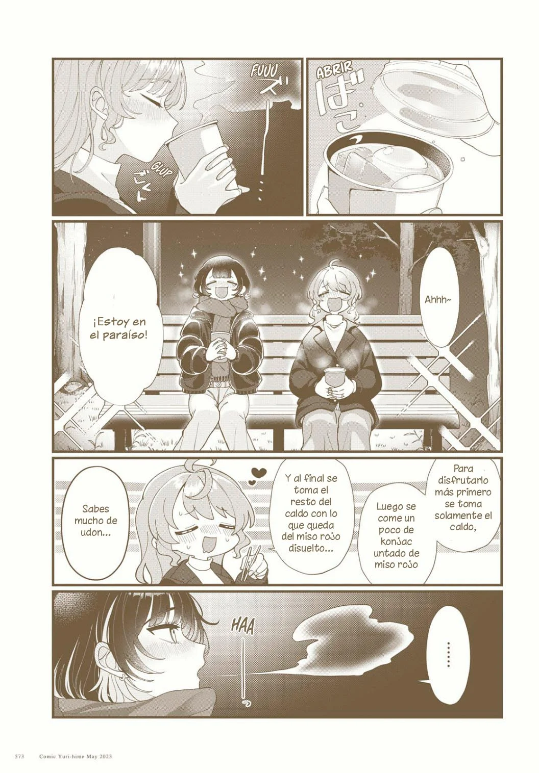 Koharu to Minato: Watashi no Partner wa Onna no Ko Capítulo 8 - Page 8