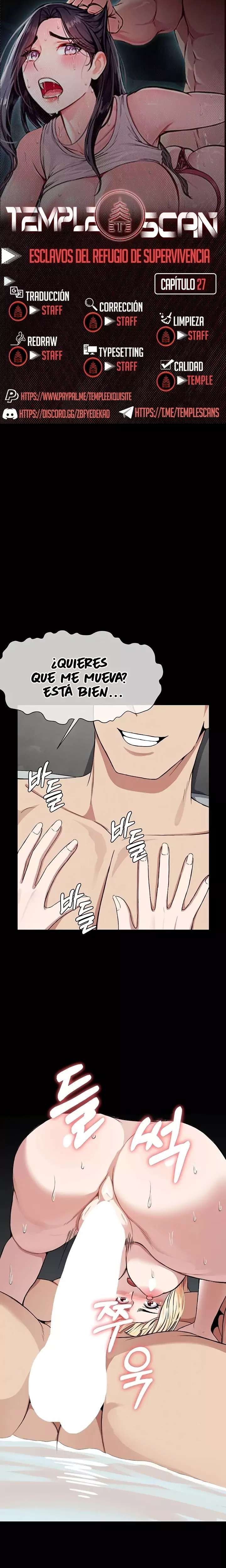 Esclavas del Refugio de Supervivencia Capítulo 27 - Page 1