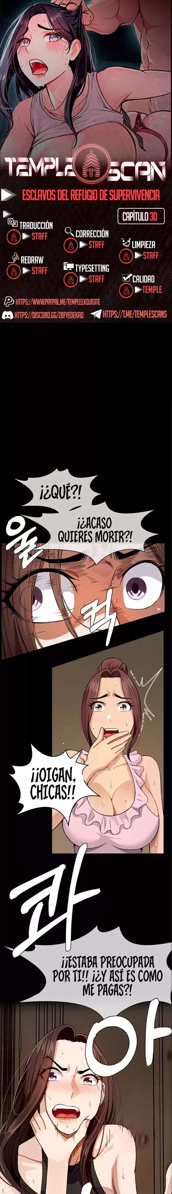 Esclavas del Refugio de Supervivencia Capítulo 30 - Page 1