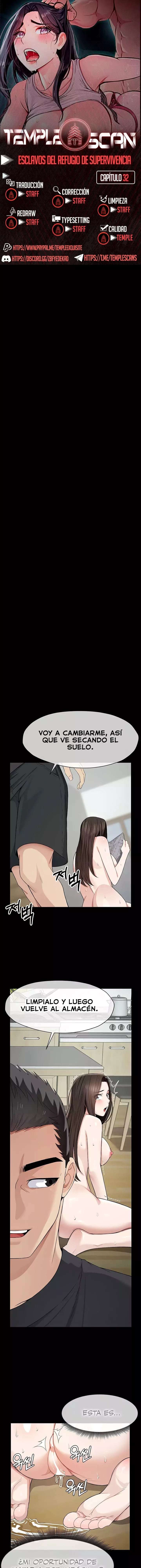 Esclavas del Refugio de Supervivencia Capítulo 32 - Page 1