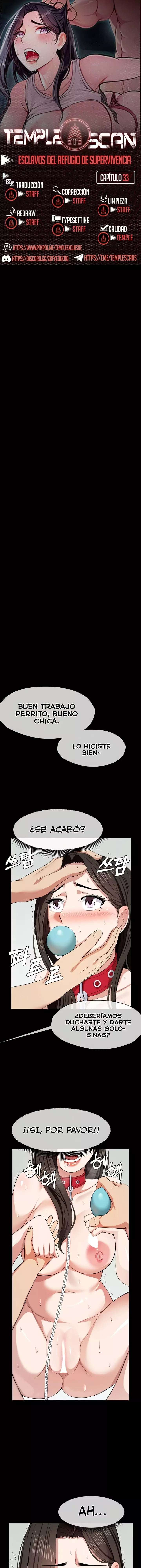 Esclavas del Refugio de Supervivencia Capítulo 33 - Page 1