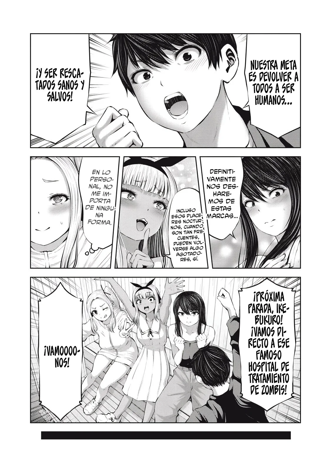 ZOMBIE SEKAI DE HAREM WO TSUKUROU Capítulo 15.1 - Page 12