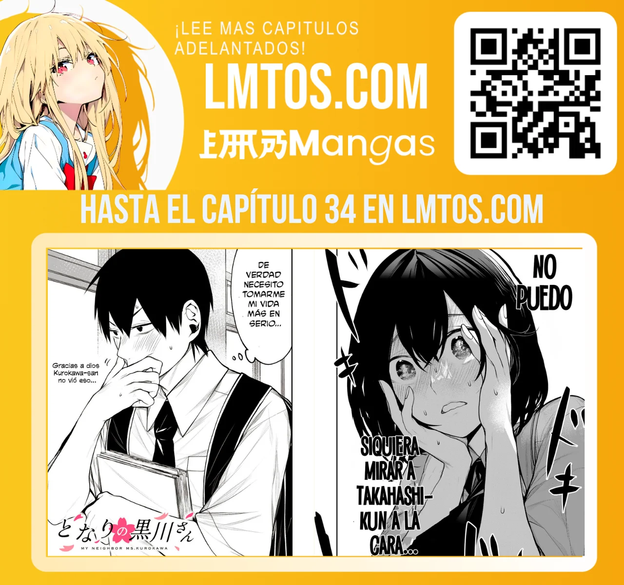 TONARI NO KUROKAWA-SAN Capítulo 28 - Page 22
