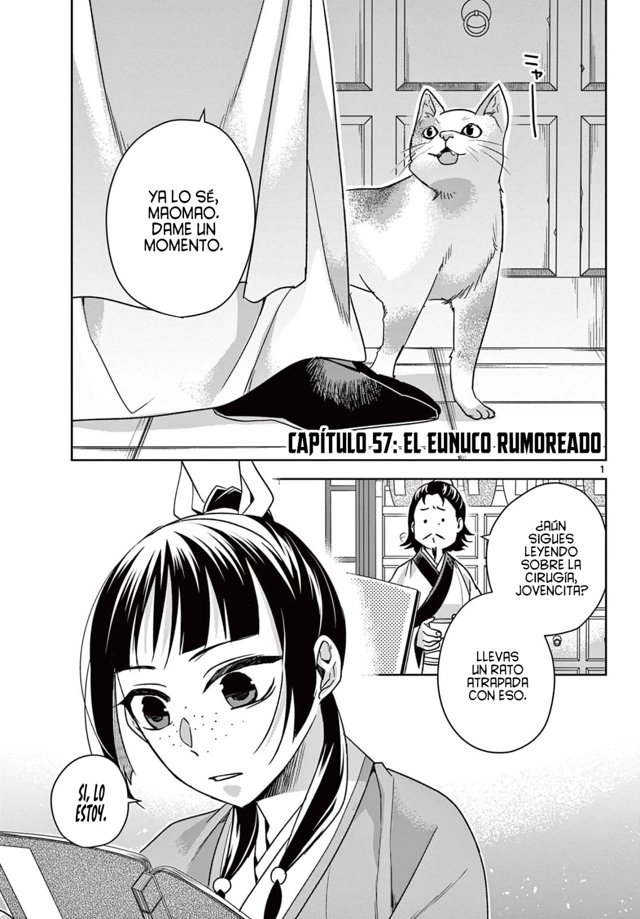 Los Diarios de la Boticaria. – El Diario de los Misterios del Palacio Interior de MaoMao. Capítulo 57 - Page 5