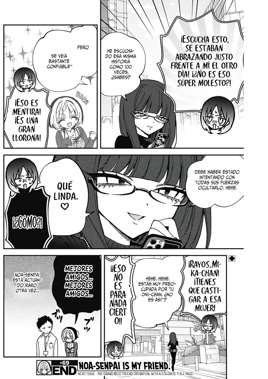 Noa-senpai wa Tomodachi Capítulo 69 - Page 19