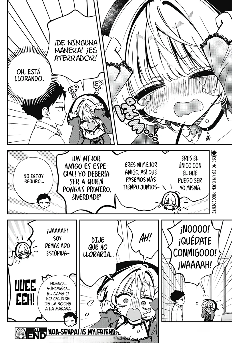 Noa-senpai wa Tomodachi Capítulo 71 - Page 19