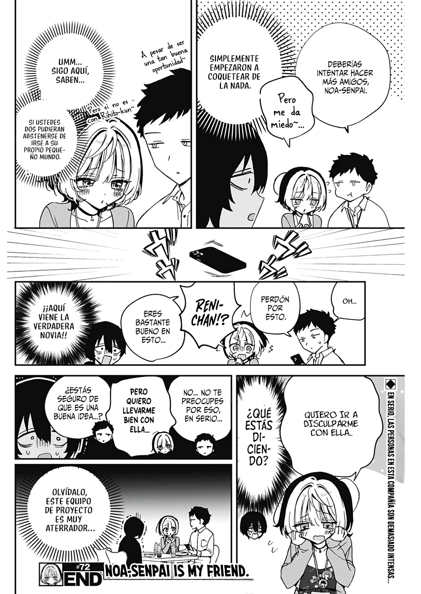 Noa-senpai wa Tomodachi Capítulo 72 - Page 21