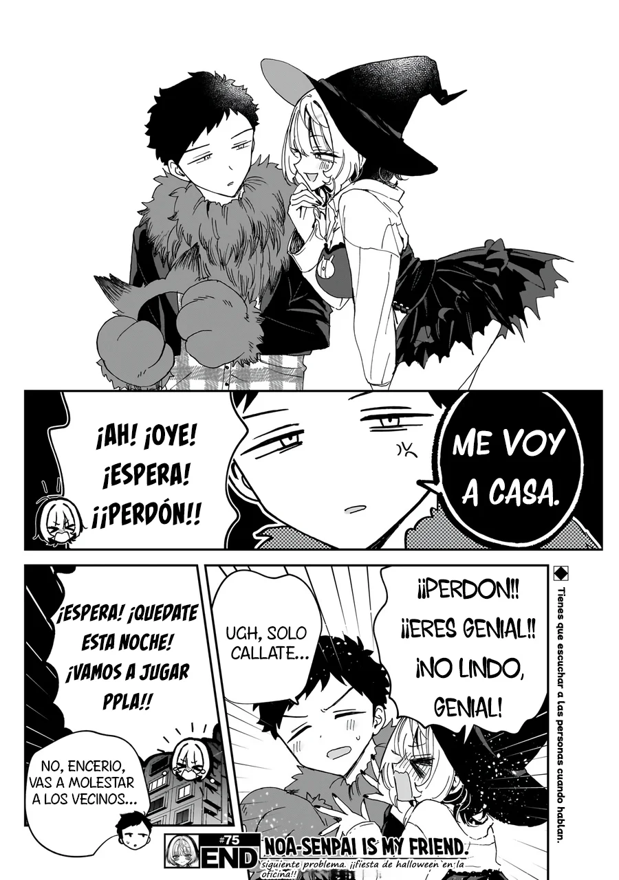 Noa-senpai wa Tomodachi Capítulo 75 - Page 21