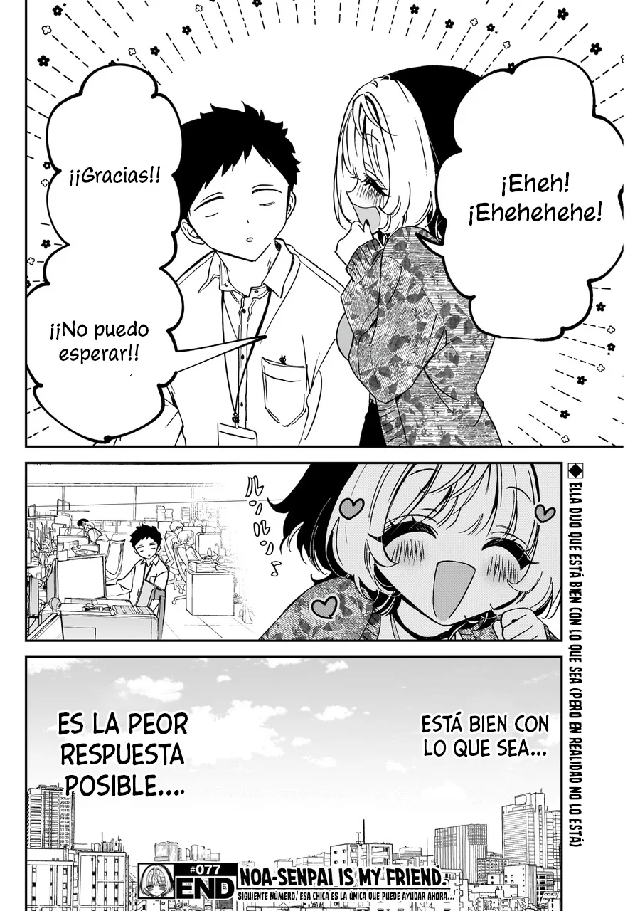 Noa-senpai wa Tomodachi Capítulo 77 - Page 21