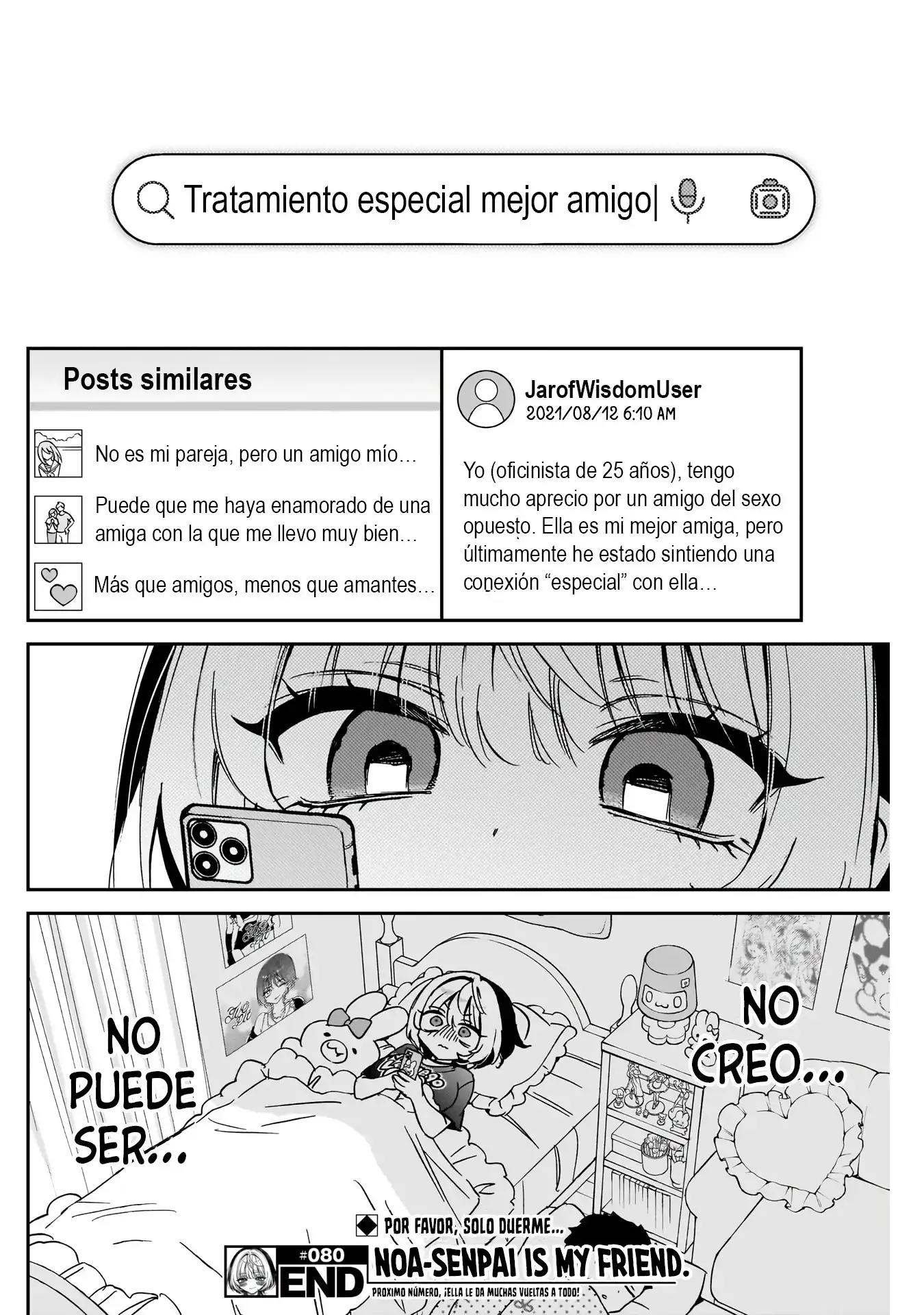 Noa-senpai wa Tomodachi Capítulo 80 - Page 20