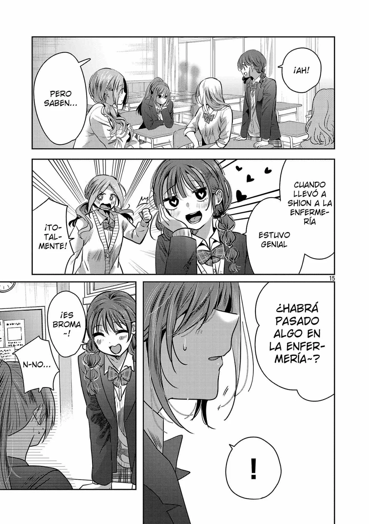 Kimi ni Koisuru Sanshimai Capítulo 42 - Page 17