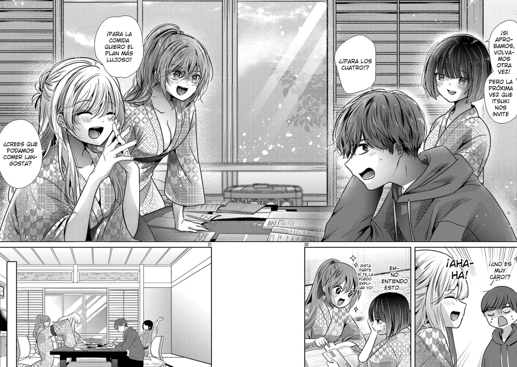 Kimi ni Koisuru Sanshimai Capítulo 43 - Page 23