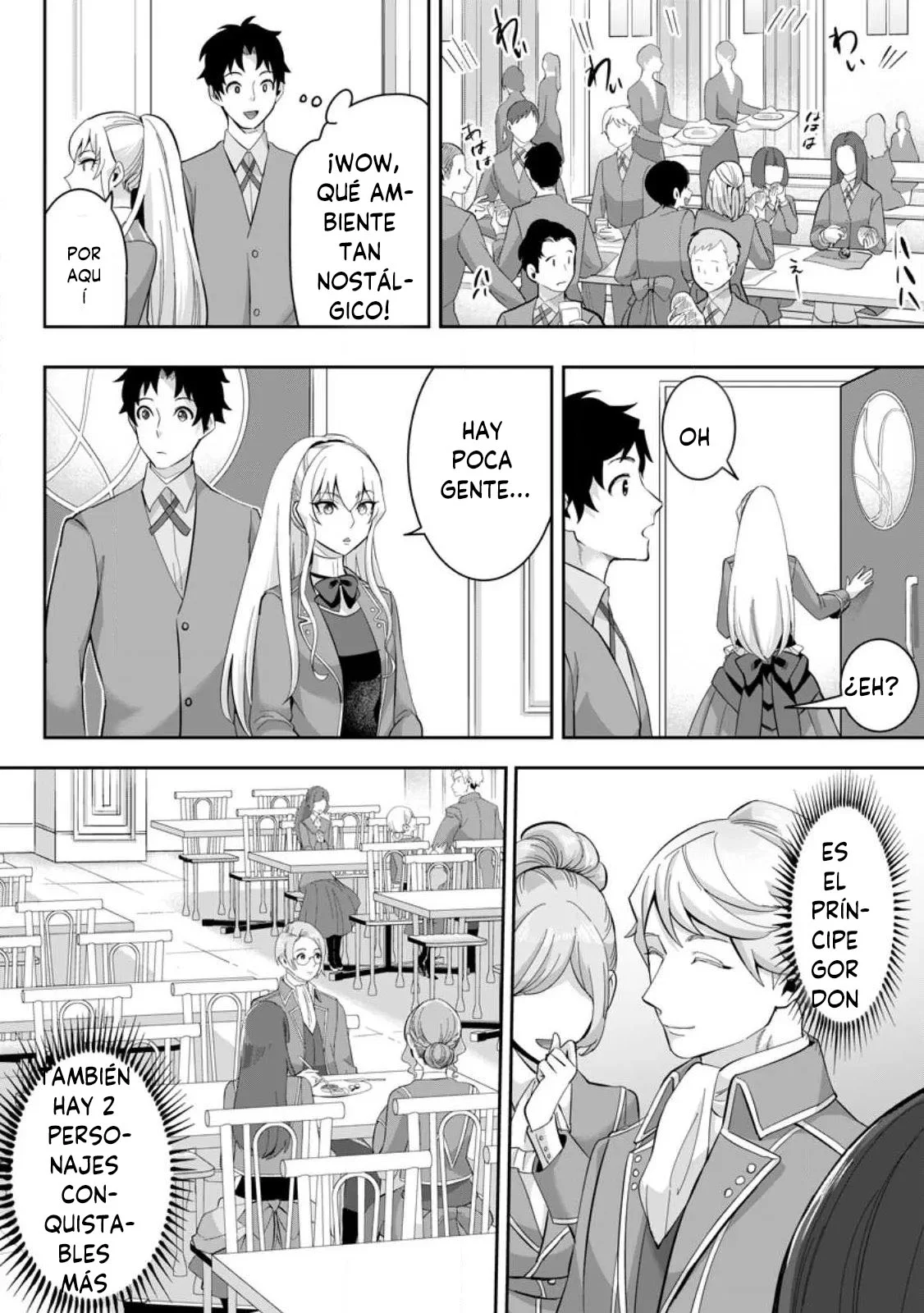 It seems that I was reincarnated into the world of a school otome game, but I was a background male student with cheats. Capítulo 19 - Page 12