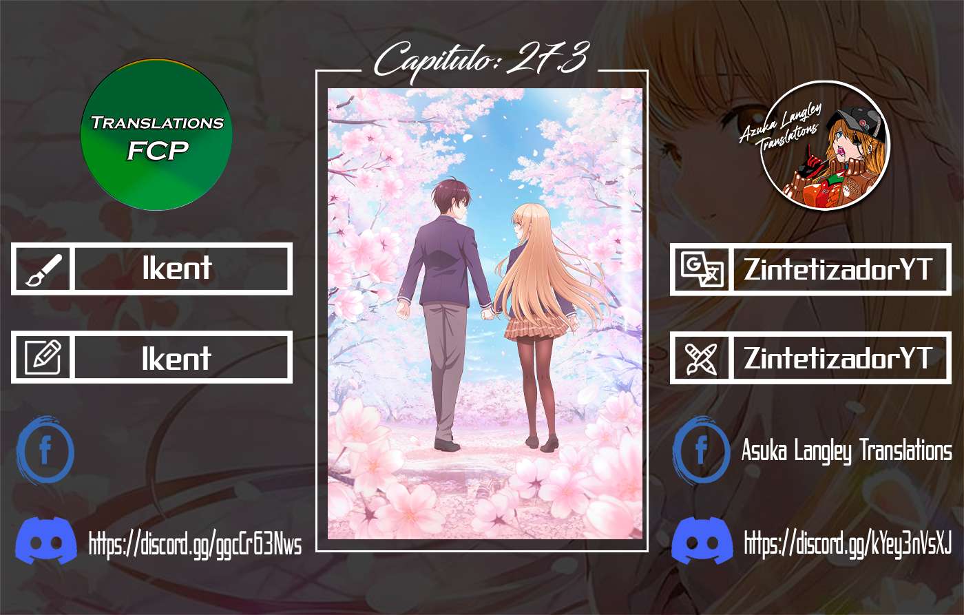 Otonari no Tenshi-sama ni Itsunomanika Dame Ningen ni Sareteita Ken Capítulo 27.3 - Page 1