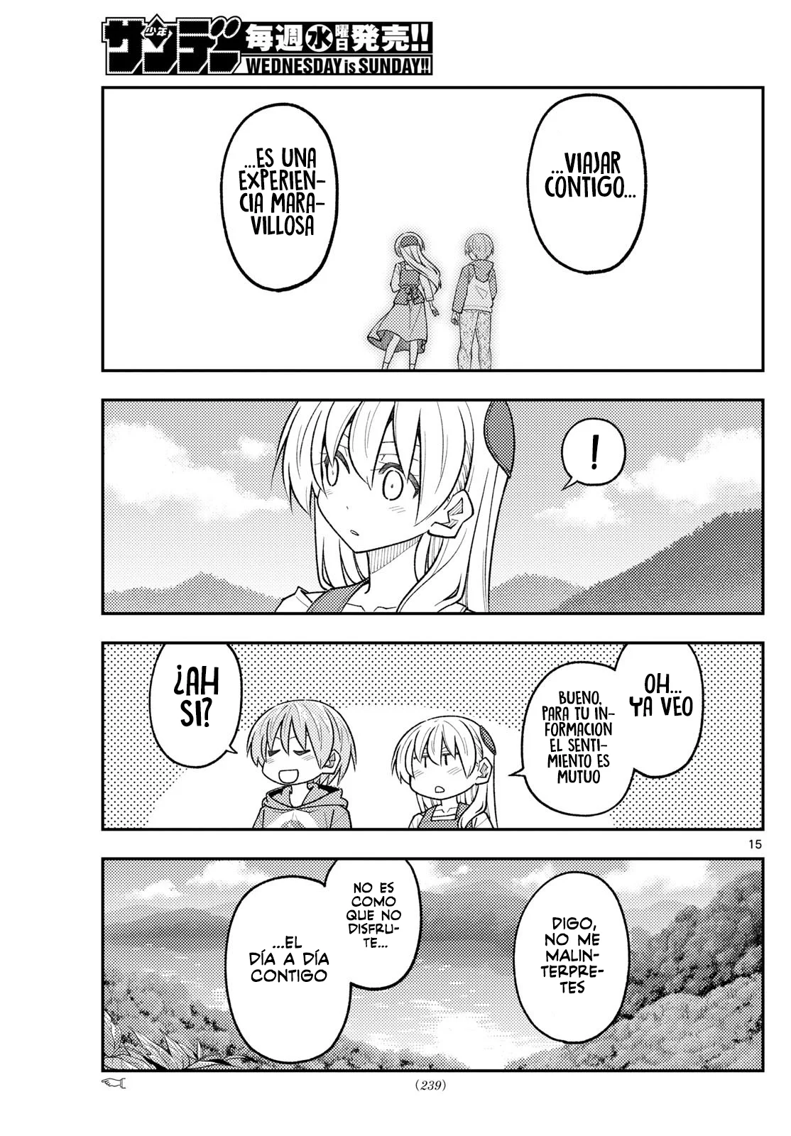 Tonikaku Kawaii Capítulo 311 - Page 17