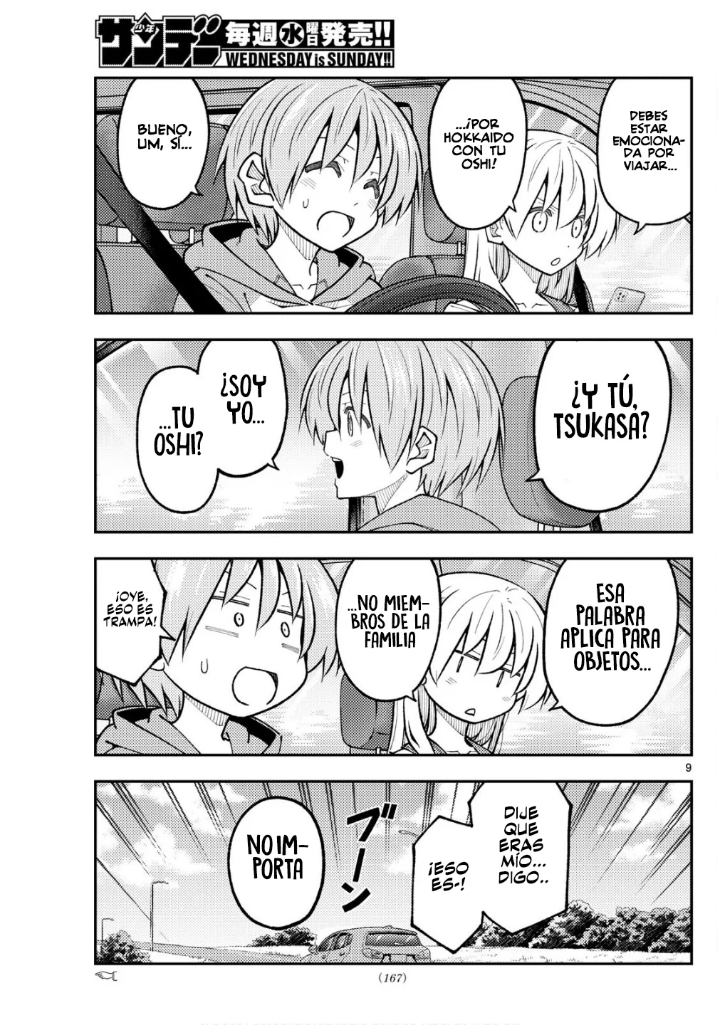 Tonikaku Kawaii Capítulo 313 - Page 11