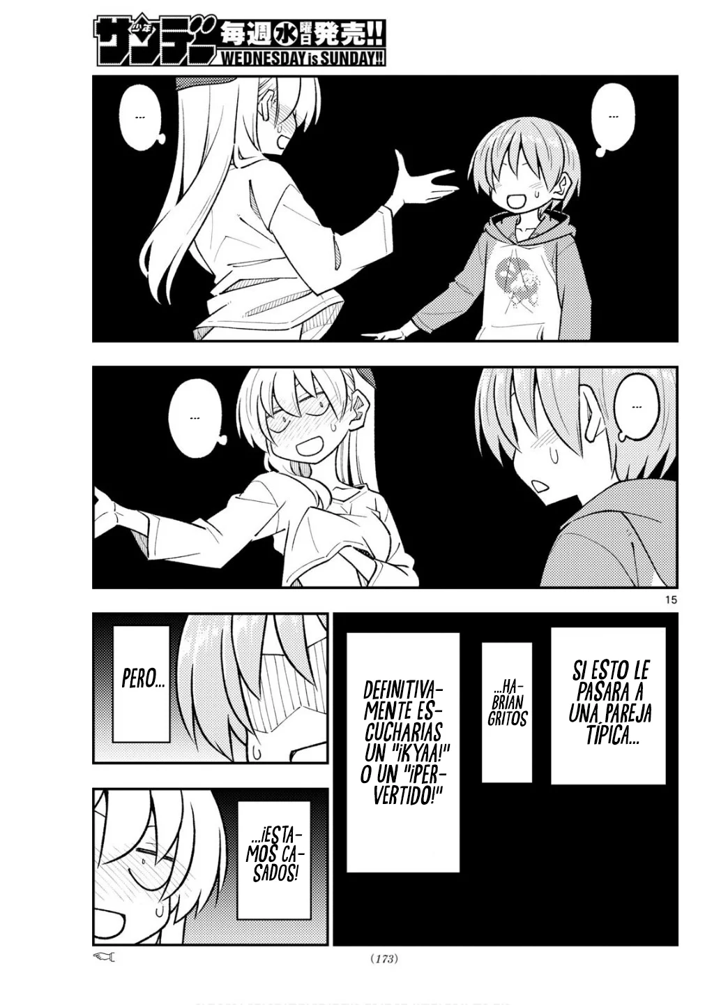 Tonikaku Kawaii Capítulo 313 - Page 17