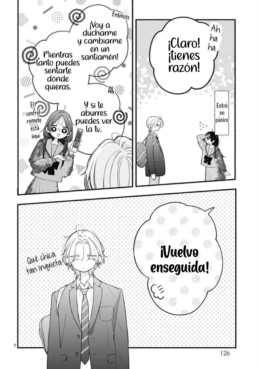 Kimi to Barairo no Hibi Capítulo 14 - Page 9
