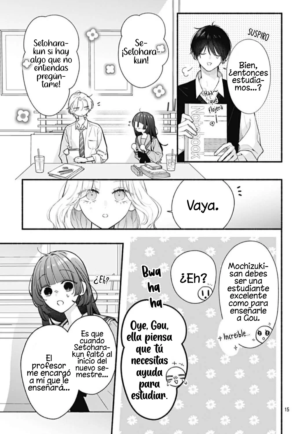 Kimi to Barairo no Hibi Capítulo 15 - Page 16