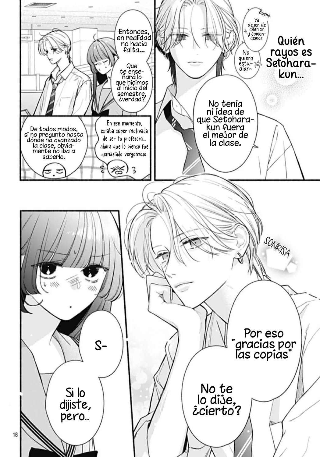 Kimi to Barairo no Hibi Capítulo 15 - Page 19