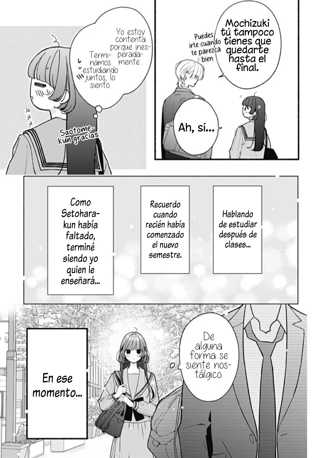 Kimi to Barairo no Hibi Capítulo 15 - Page 8