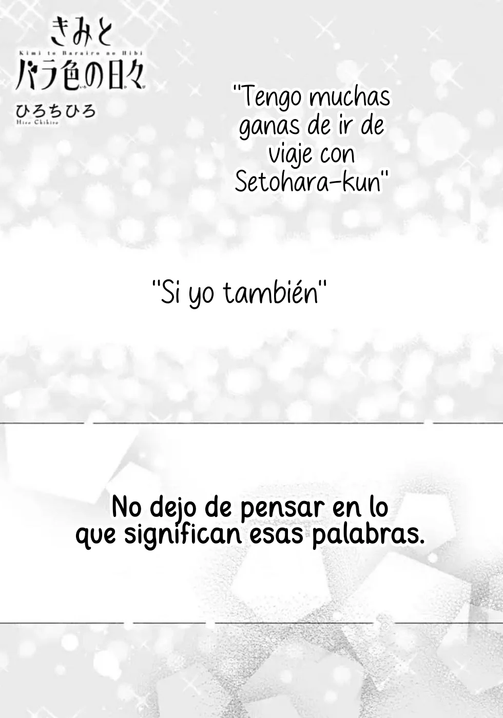 Kimi to Barairo no Hibi Capítulo 16 - Page 3