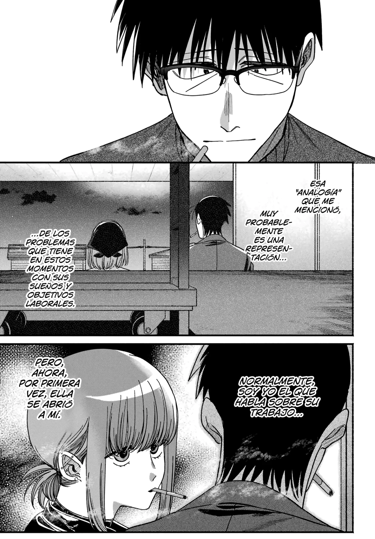 Super no Ura de Yani Suu Futari Capítulo 57 - Page 5
