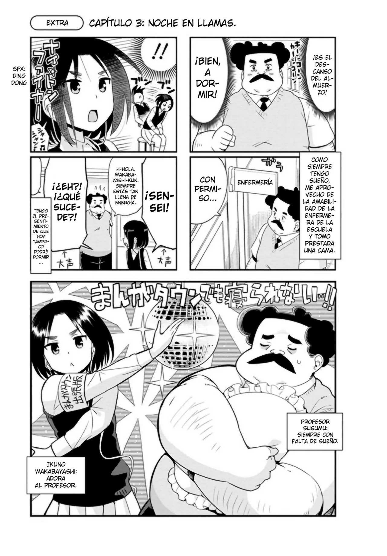 Wakabayashi-kun No Me Deja Dormir Capítulo 32 - Page 2