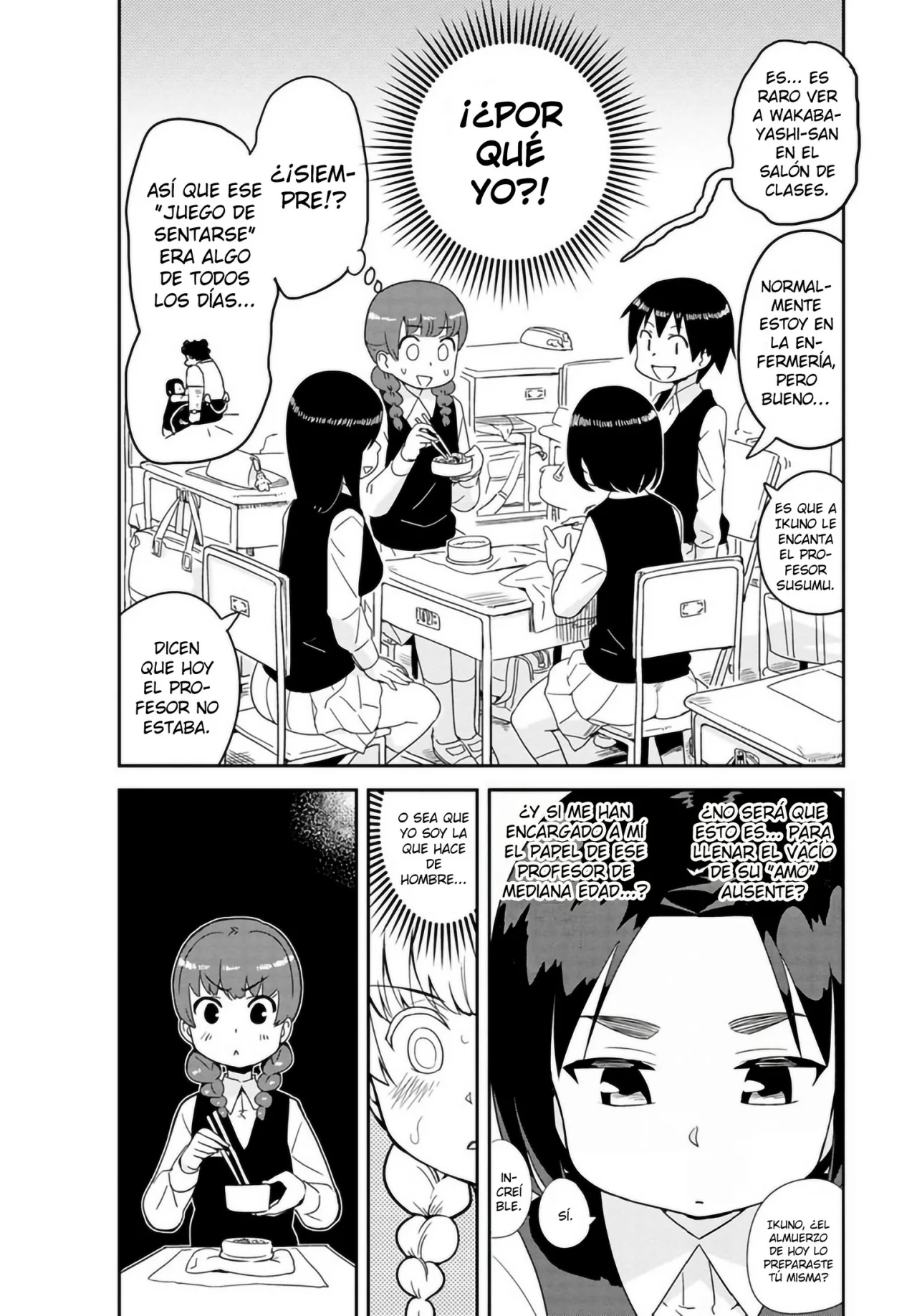Wakabayashi-kun No Me Deja Dormir Capítulo 38 - Page 3