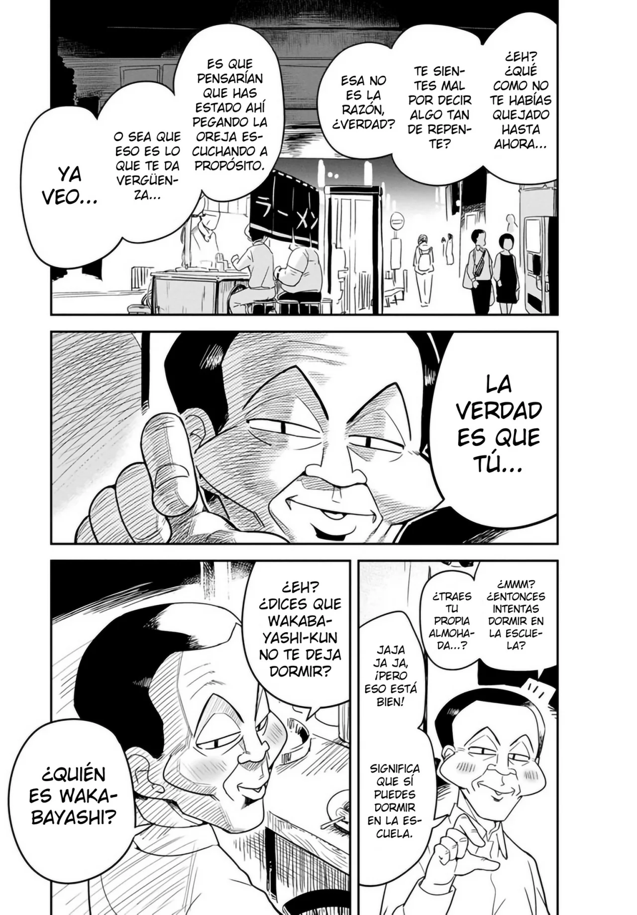 Wakabayashi-kun No Me Deja Dormir Capítulo 40 - Page 4