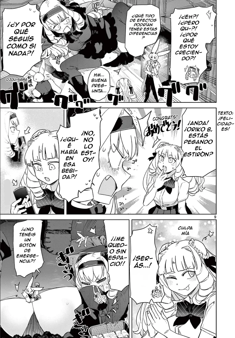 Giant Ojou-sama Capítulo 79 - Page 9