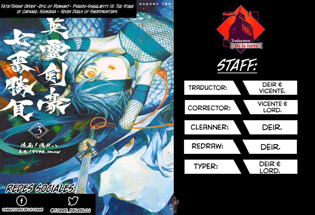 Fate/Grand Order -Epic of Remnant- Pseudo-Singularity III: The Stage of Carnage, Shimousa – Seven Duels of Swordmasters Capítulo 20 - Page 1