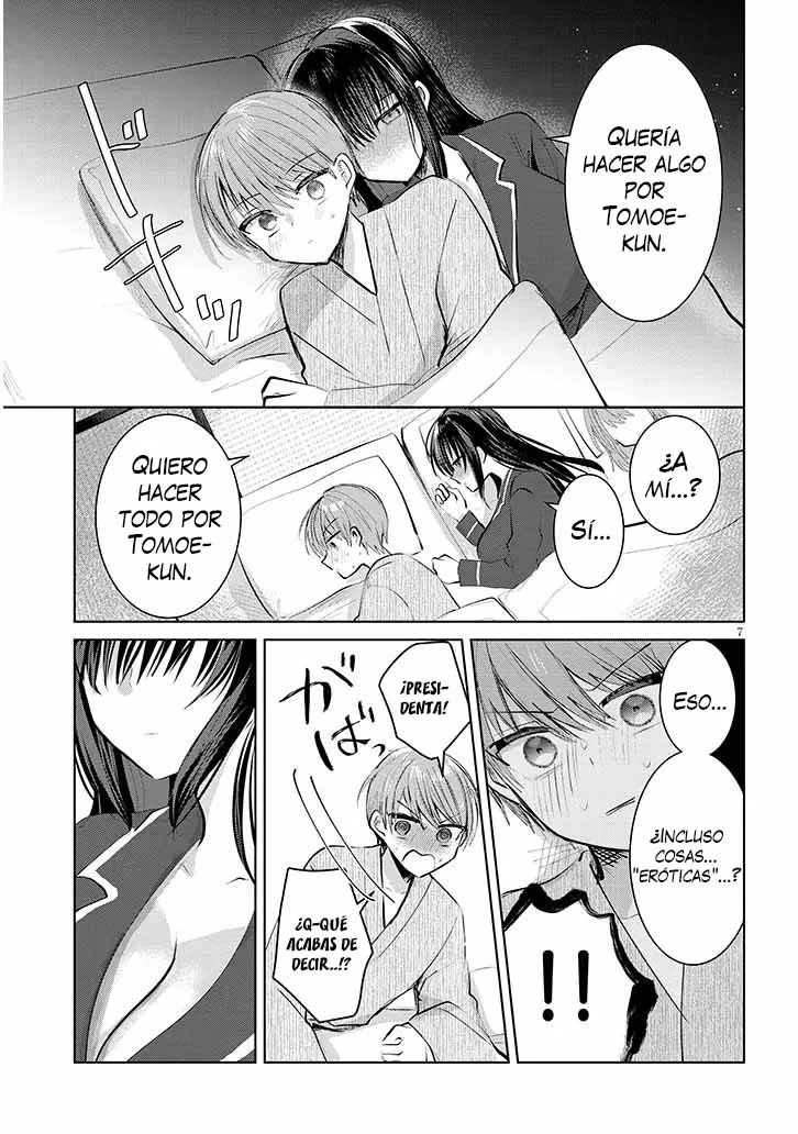 Kotowarenai Kaichou wa Tomoe-kun ni dake Shite Agetai Capítulo 15 - Page 11