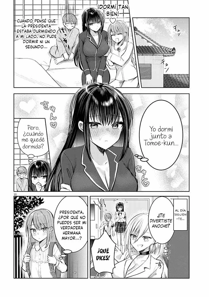 Kotowarenai Kaichou wa Tomoe-kun ni dake Shite Agetai Capítulo 15 - Page 14