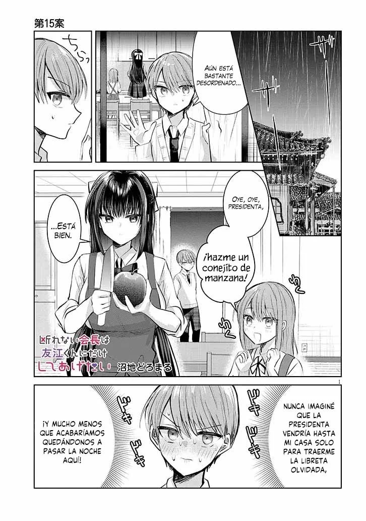 Kotowarenai Kaichou wa Tomoe-kun ni dake Shite Agetai Capítulo 15 - Page 5