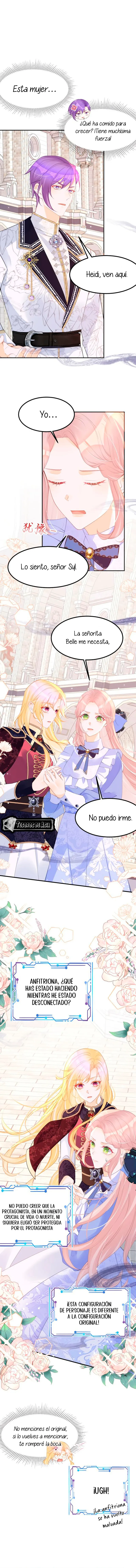 ¡No quiero ser la luz de la luna blanca del villano! Capítulo 60 - Page 4