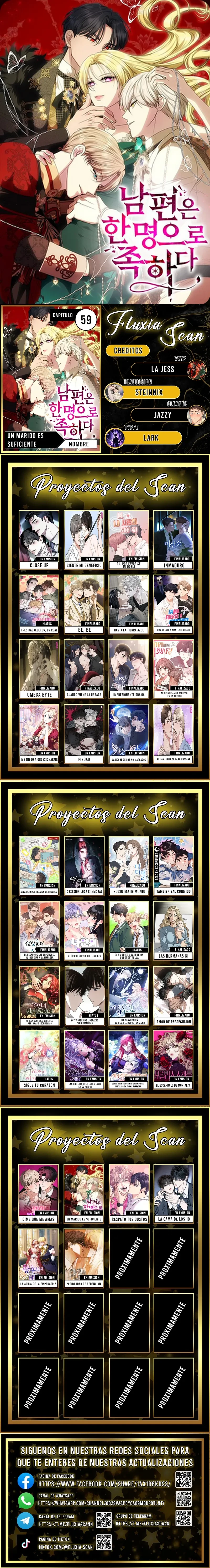Un Marido Es Suficiente Capítulo 59 - Page 1