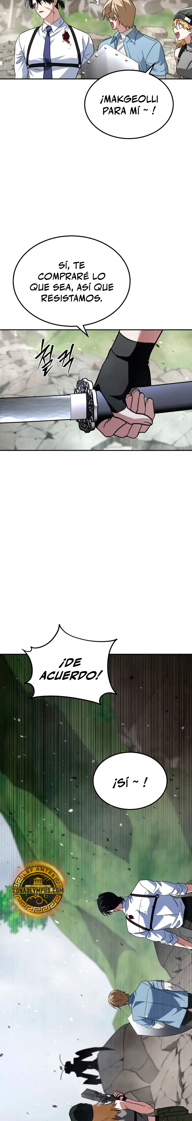 ¡El tanque de rango C que regresó no morirá! Capítulo 41 - Page 32
