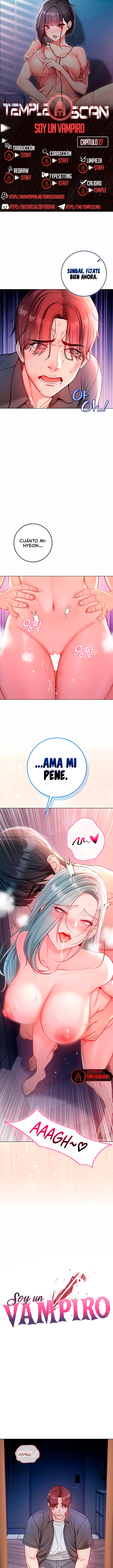 Soy un vampiro Capítulo 27 - Page 1