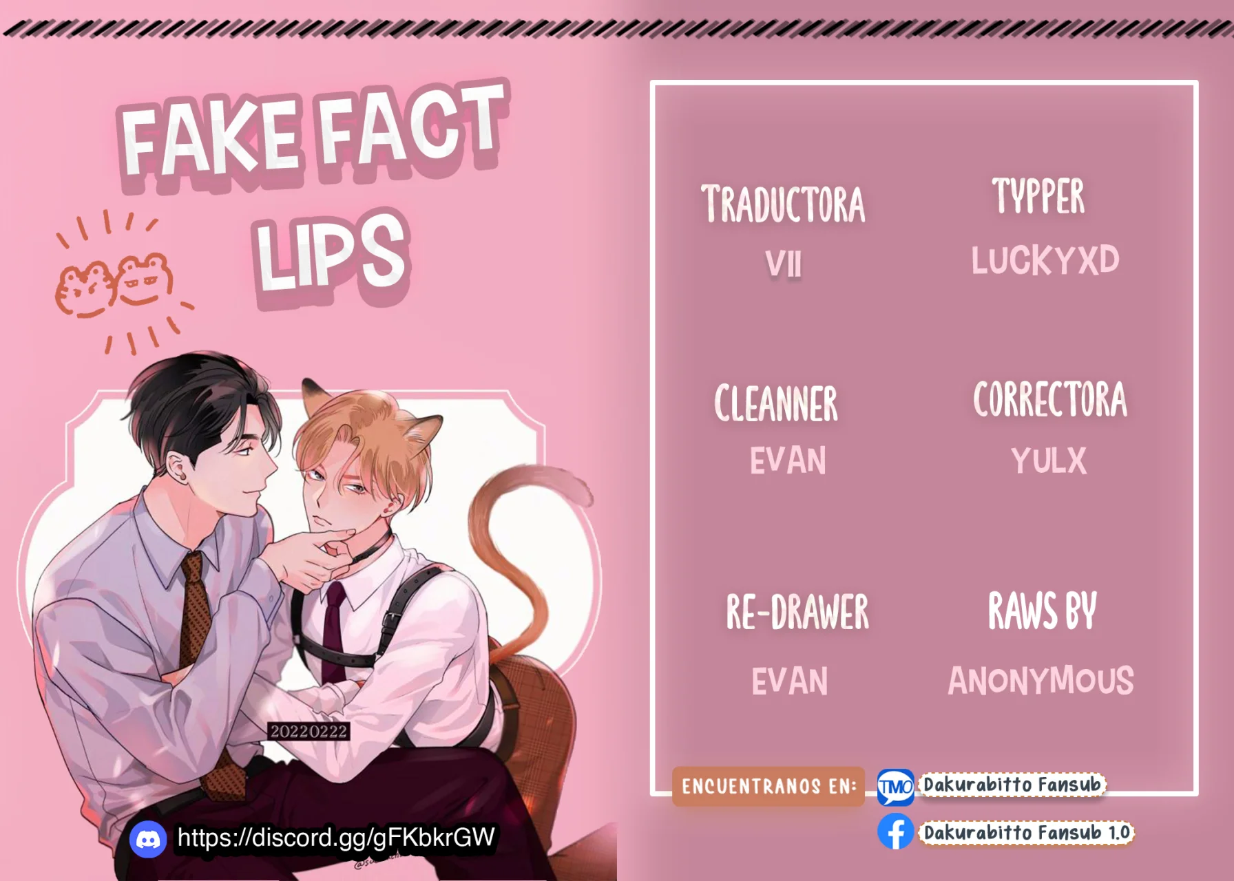 Fake Fact Lips Capítulo 16 - Page 1
