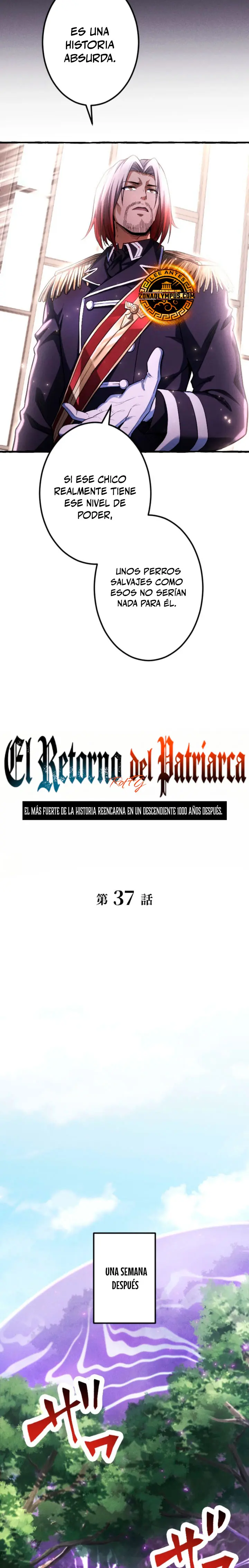 El Retorno del Patriarca: El más fuerte de la historia reencarna 1000 años después Capítulo 37 - Page 2