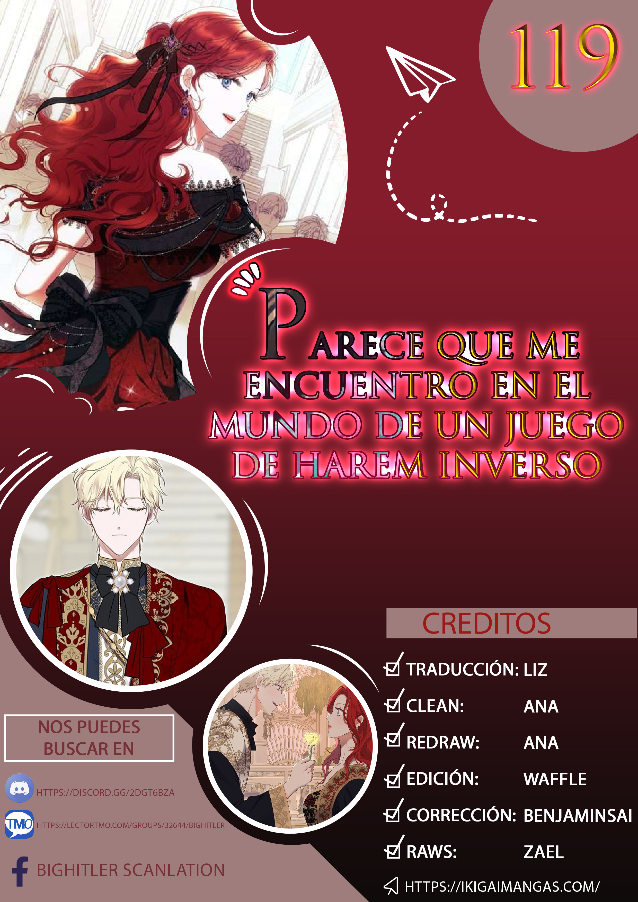 Parece que me encuentro en el mundo de un juego de harem inverso Capítulo 119 - Page 1
